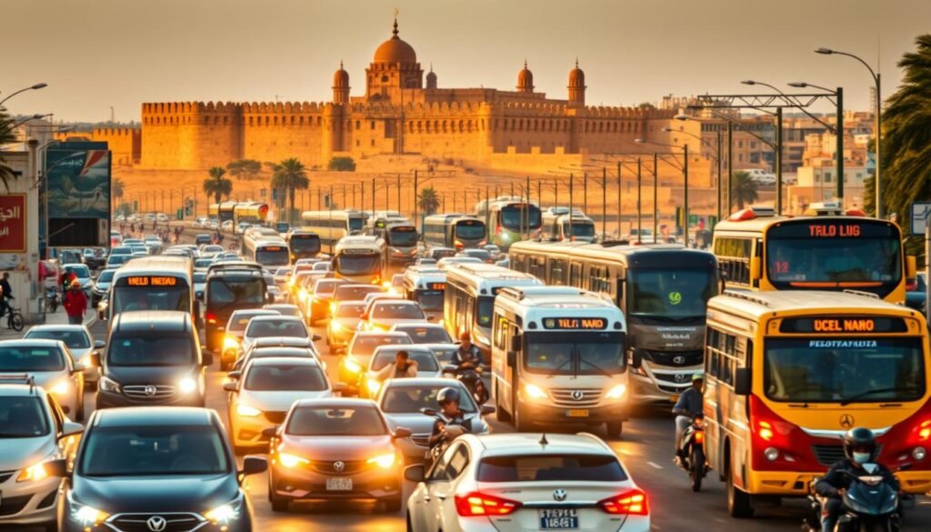 Cairo traffic and transportation options