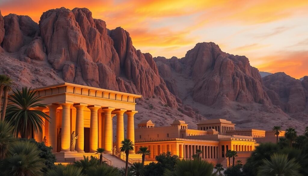 Hatshepsut Temple Dramatic Setting