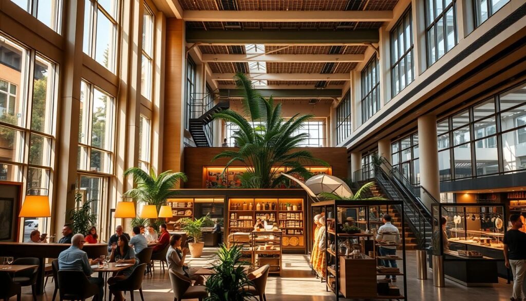 Museum dining and shopping amenities Museum dining and shopping amenities