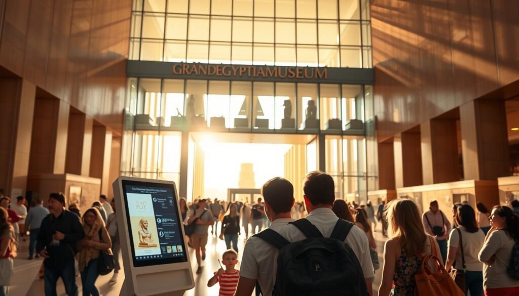 Grand Egyptian Museum visit timing
