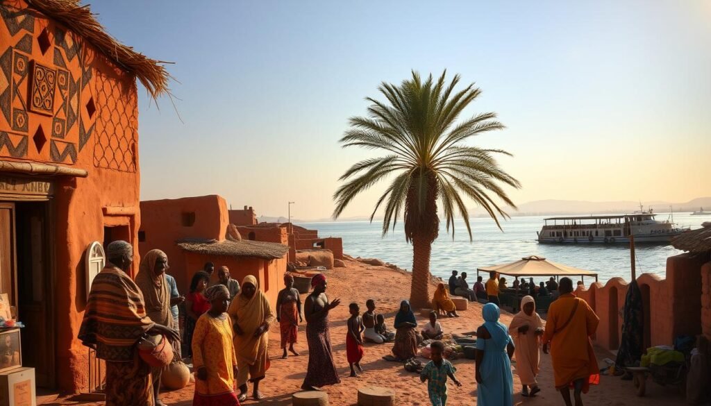 Nubian culture village